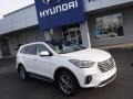 Monaco White 2017 Hyundai Santa Fe Limited Ultimate AWD