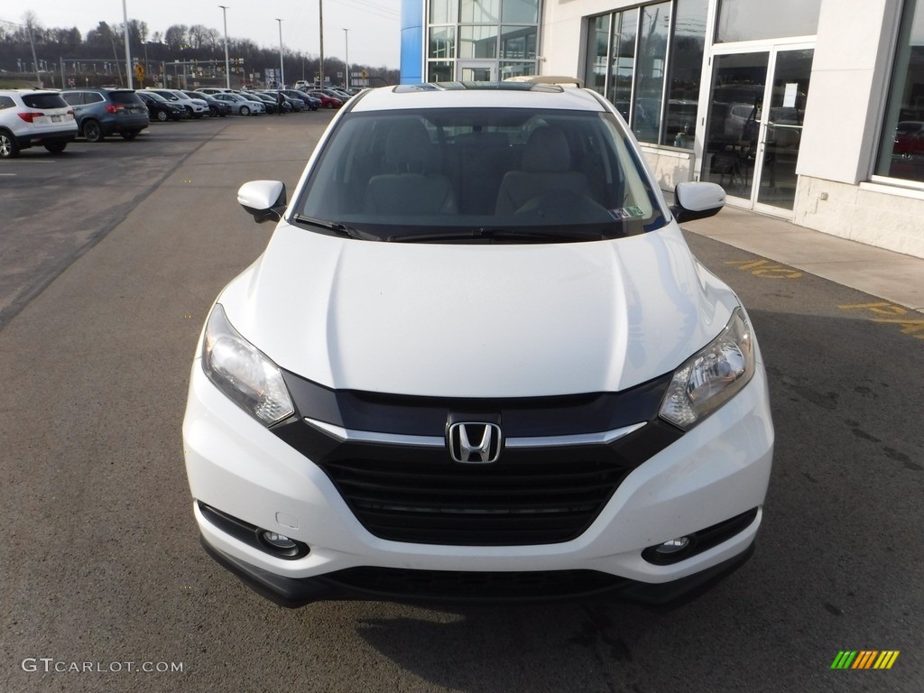 2018 HR-V EX AWD - White Orchid Pearl / Gray photo #5