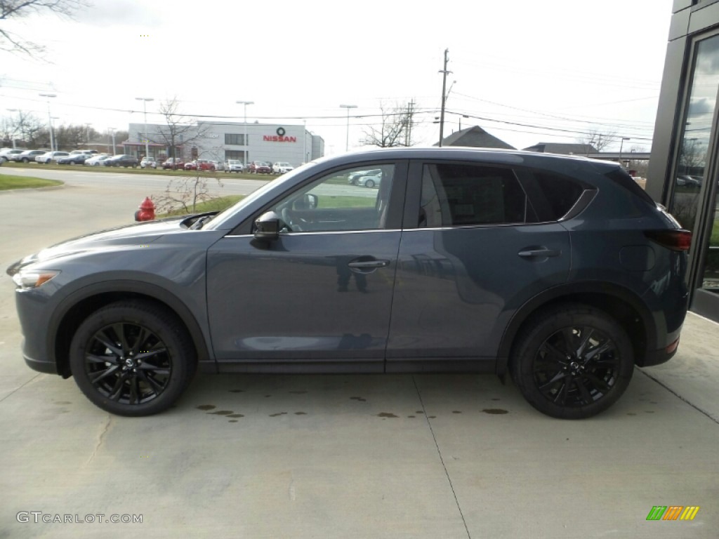 2021 CX-5 Carbon Edition AWD - Polymetal Gray / Red photo #3
