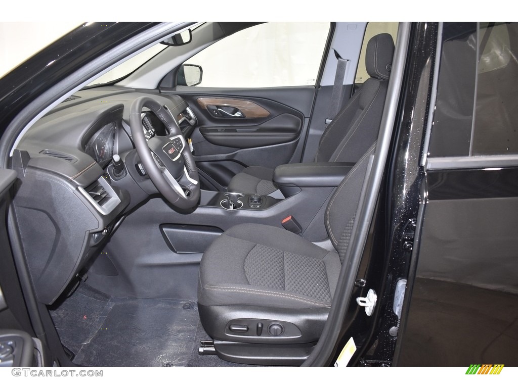 Jet Black Interior 2021 GMC Terrain SLE AWD Photo #140516596