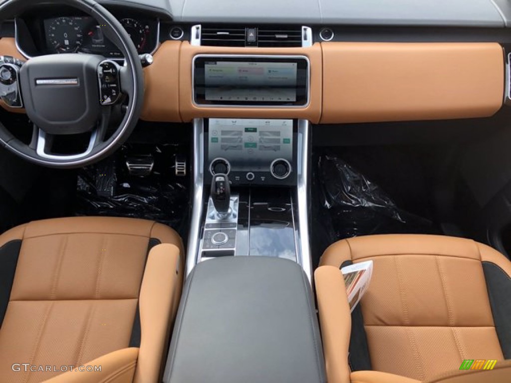 2021 Land Rover Range Rover Sport HSE Dynamic Ebony Dashboard Photo #140516704