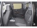 2021 GMC Sierra 1500 Jet Black Interior Rear Seat Photo