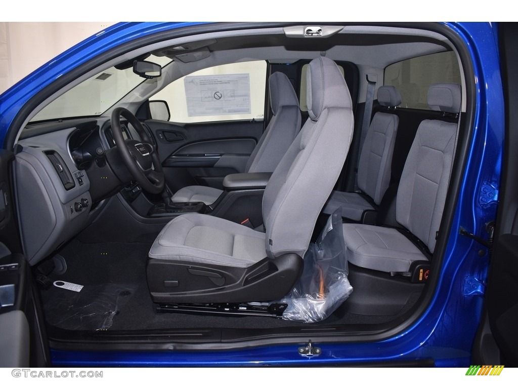 2021 Canyon Elevation Extended Cab 4x4 - Dynamic Blue Metallic / Jet Black/Dark Ash photo #6