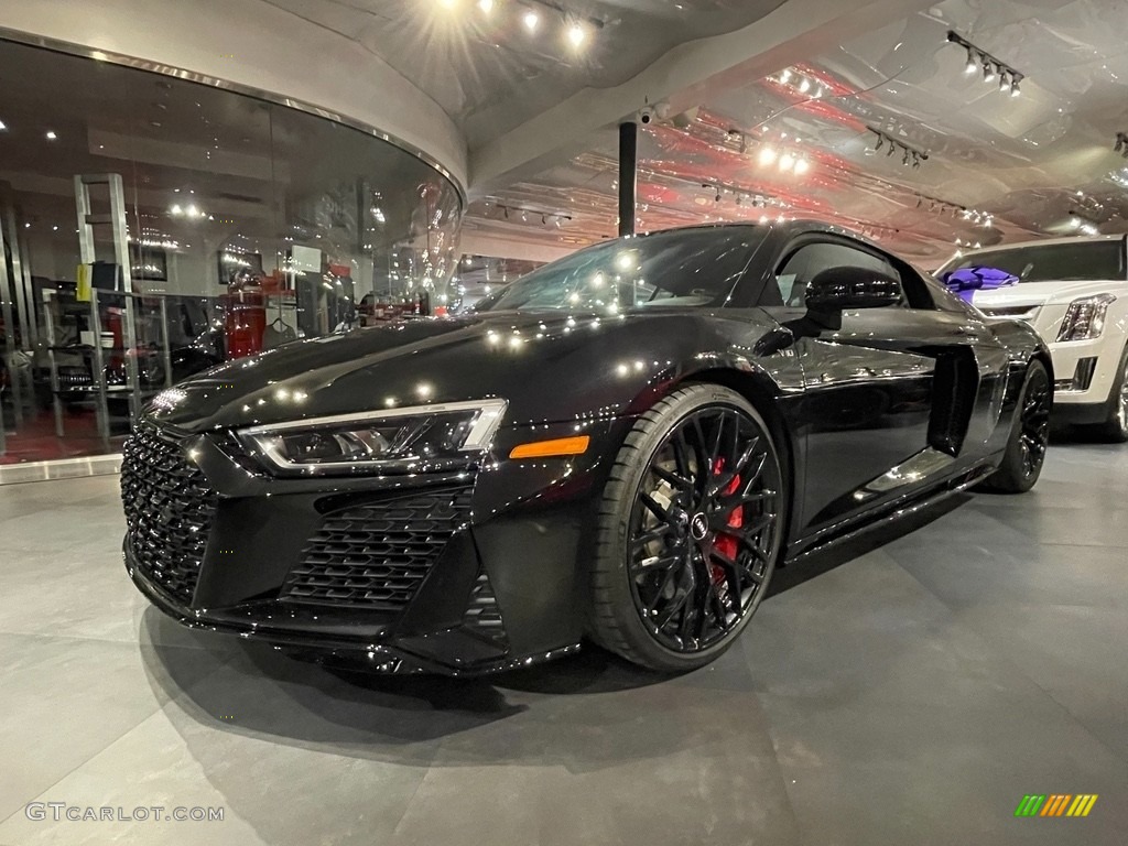 2020 R8 V10 - Mythos Black Metallic / Black photo #20