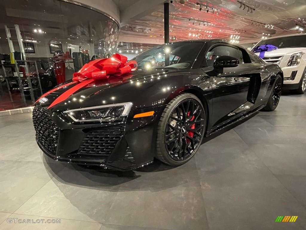 2020 R8 V10 - Mythos Black Metallic / Black photo #28