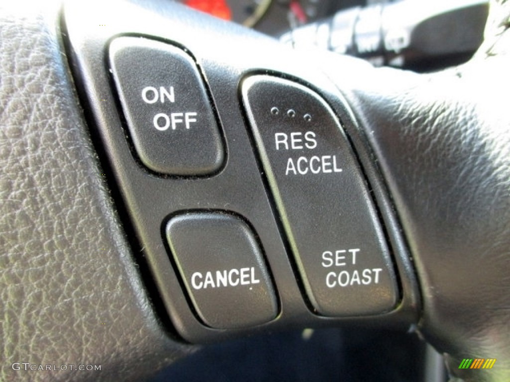 2006 Mazda MAZDA6 s Sport Hatchback Black Steering Wheel Photo #140518207