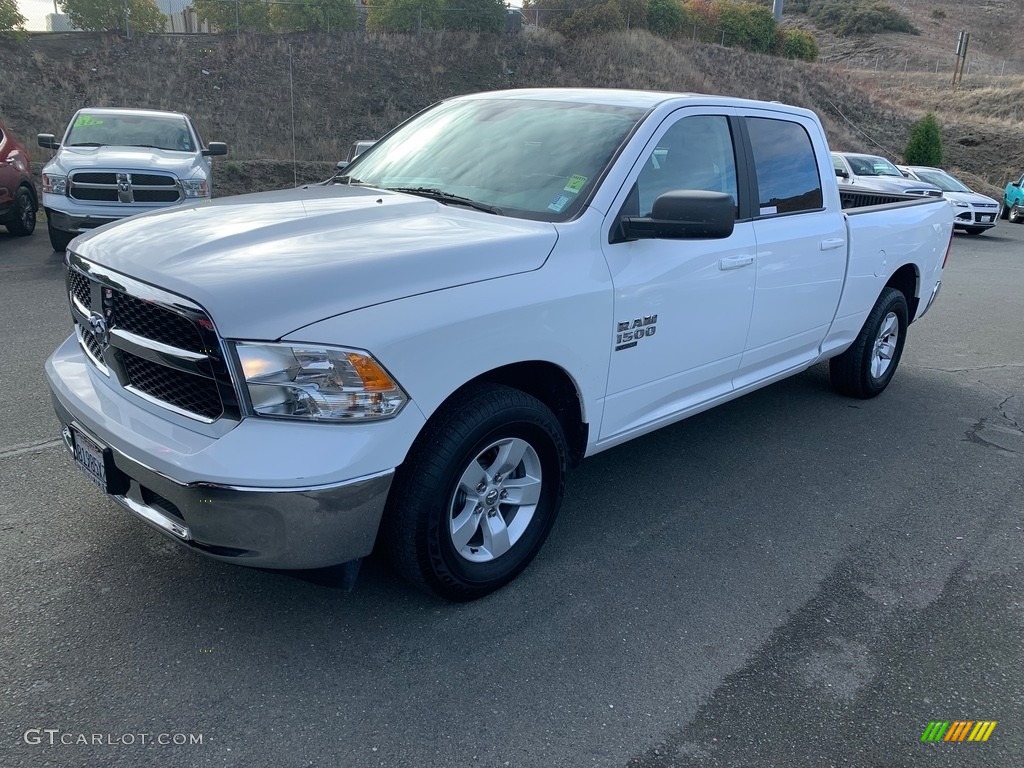 2019 1500 Classic SLT Crew Cab 4x4 - Bright White / Black/Diesel Gray photo #1