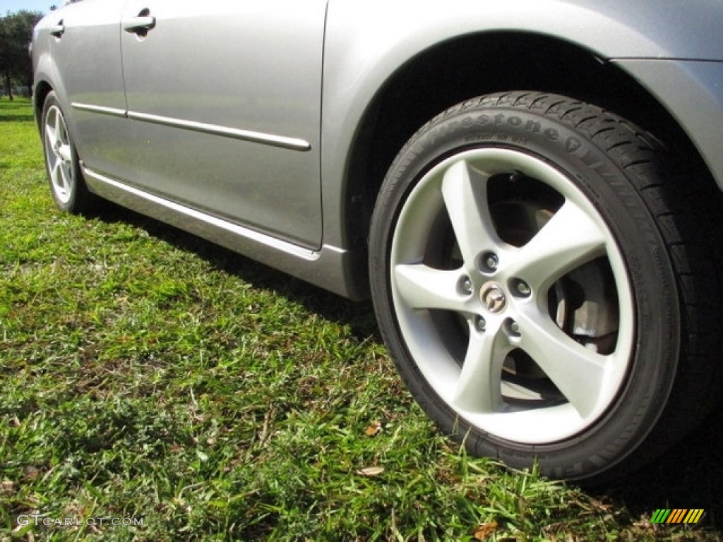 2006 MAZDA6 s Sport Hatchback - Tungsten Gray Metallic / Black photo #23