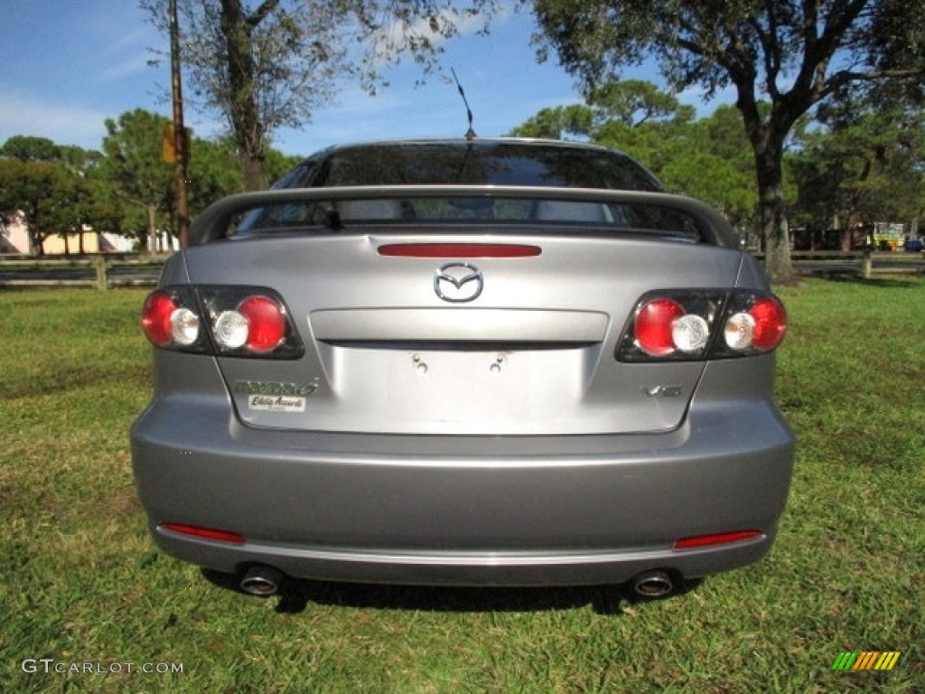2006 MAZDA6 s Sport Hatchback - Tungsten Gray Metallic / Black photo #31
