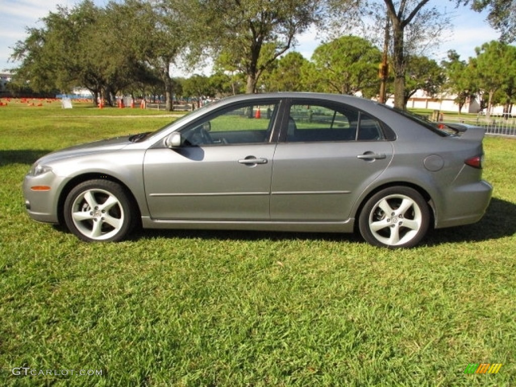 2006 MAZDA6 s Sport Hatchback - Tungsten Gray Metallic / Black photo #33