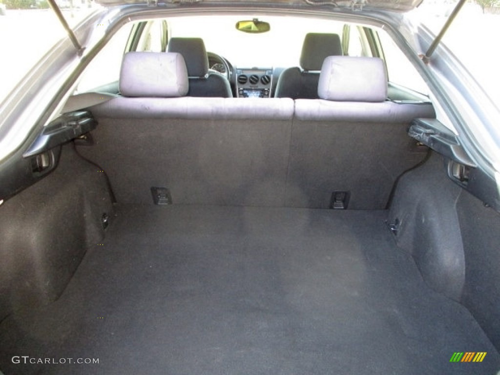 2006 MAZDA6 s Sport Hatchback - Tungsten Gray Metallic / Black photo #39