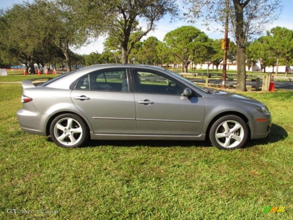 2006 MAZDA6 s Sport Hatchback - Tungsten Gray Metallic / Black photo #53