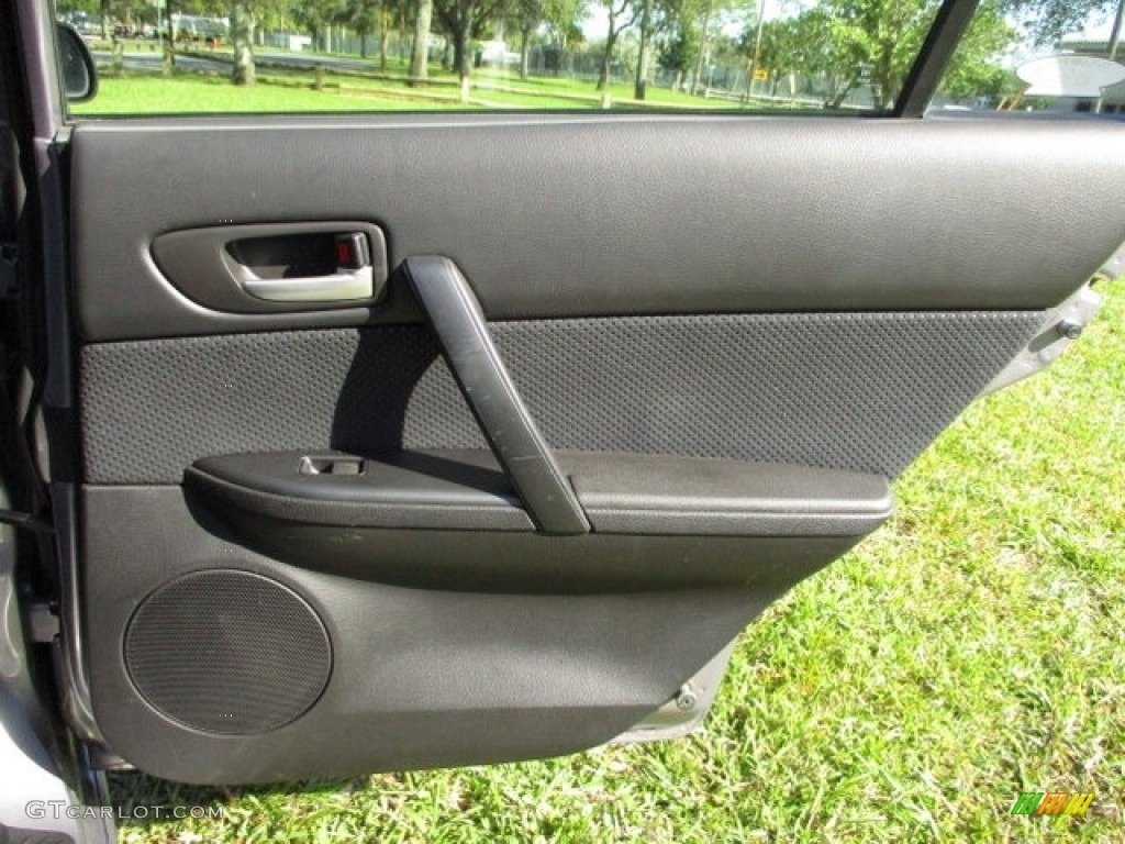 2006 MAZDA6 s Sport Hatchback - Tungsten Gray Metallic / Black photo #56