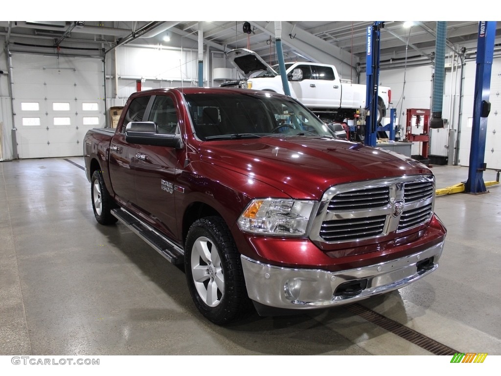 Delmonico Red Pearl 2016 Ram 1500 Big Horn Crew Cab 4x4 Exterior Photo #140519443