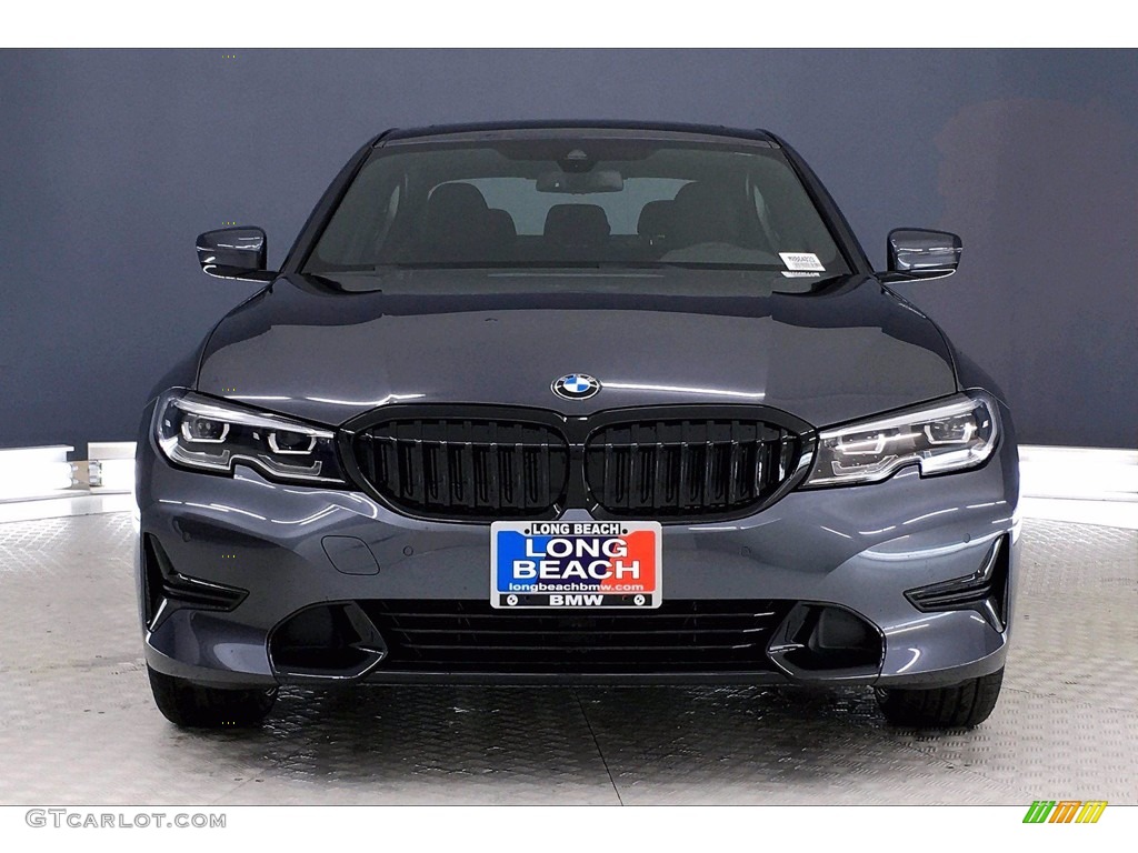 2021 3 Series 330i Sedan - Mineral Gray Metallic / Black photo #2