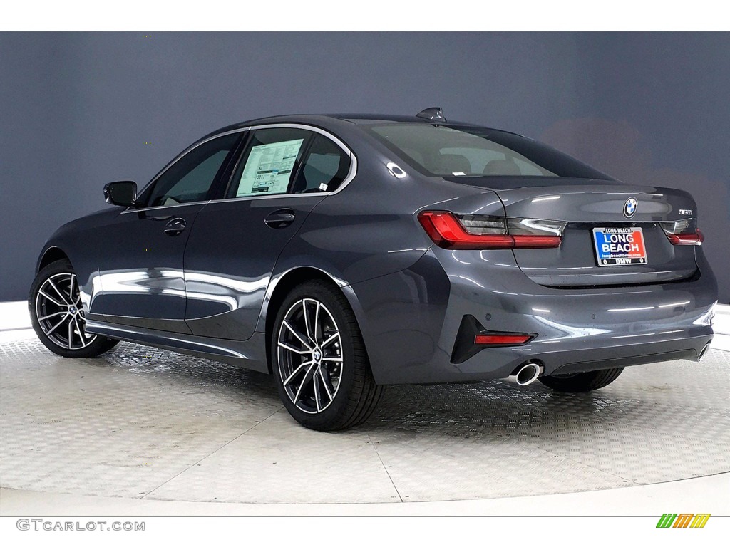 2021 3 Series 330i Sedan - Mineral Gray Metallic / Black photo #3