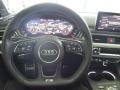 Black 2019 Audi S4 Premium Plus quattro Steering Wheel