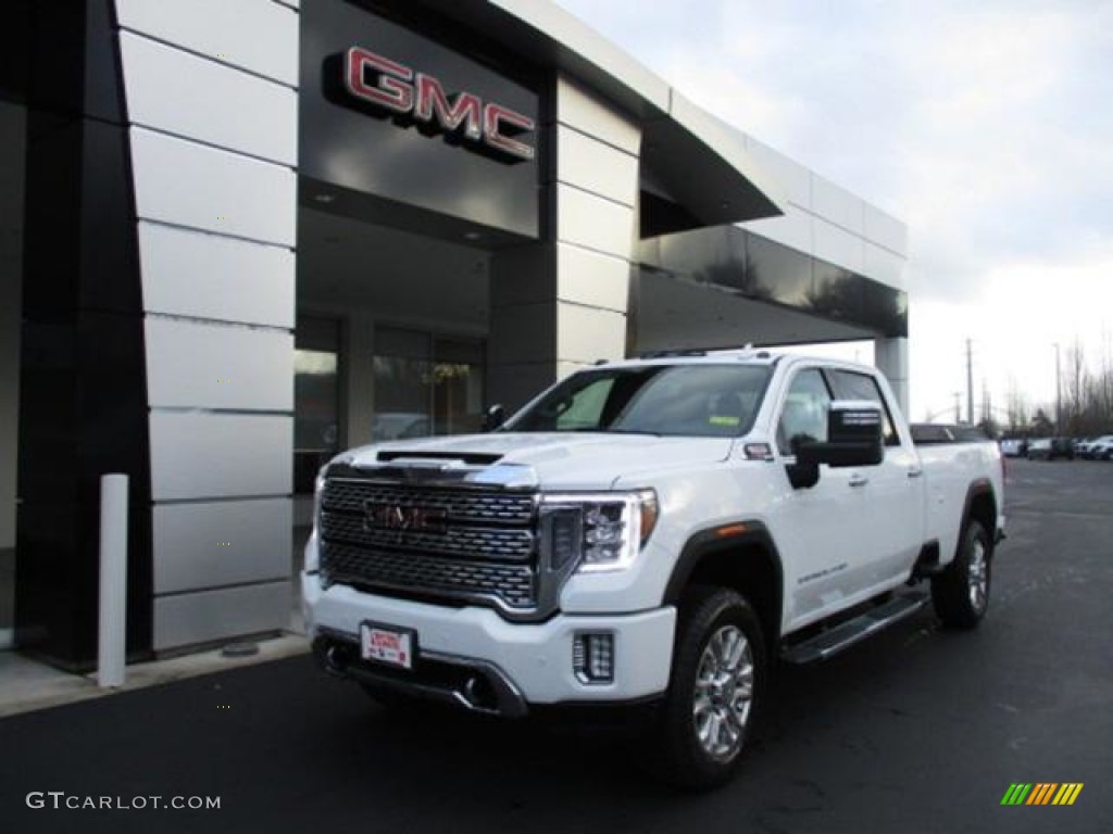 2021 GMC Sierra 3500HD Denali Crew Cab 4WD Exterior Photos