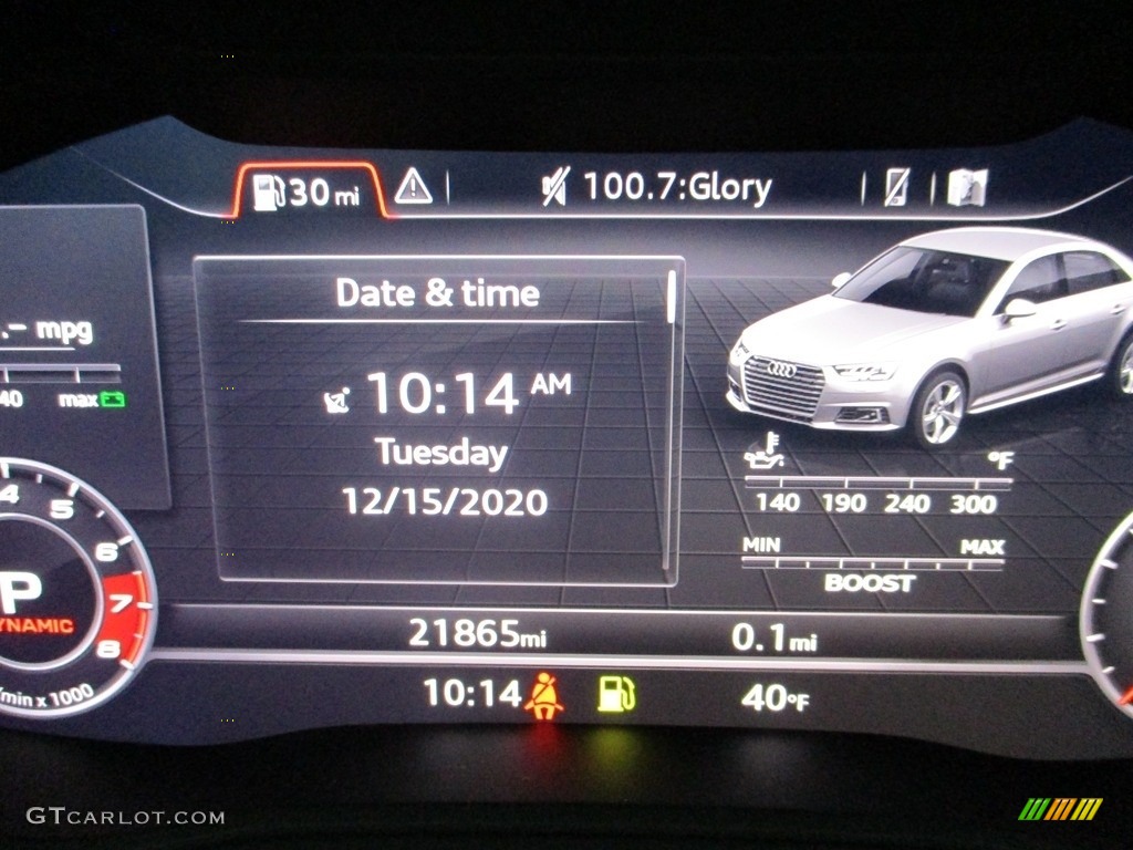 2019 Audi S4 Premium Plus quattro Gauges Photo #140520943