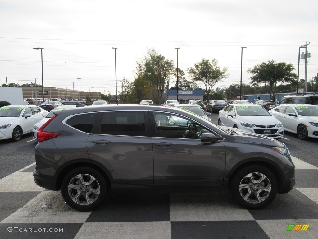 2019 CR-V EX-L - Gunmetal Metallic / Gray photo #3