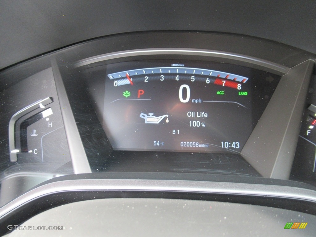 2019 CR-V EX-L - Gunmetal Metallic / Gray photo #16