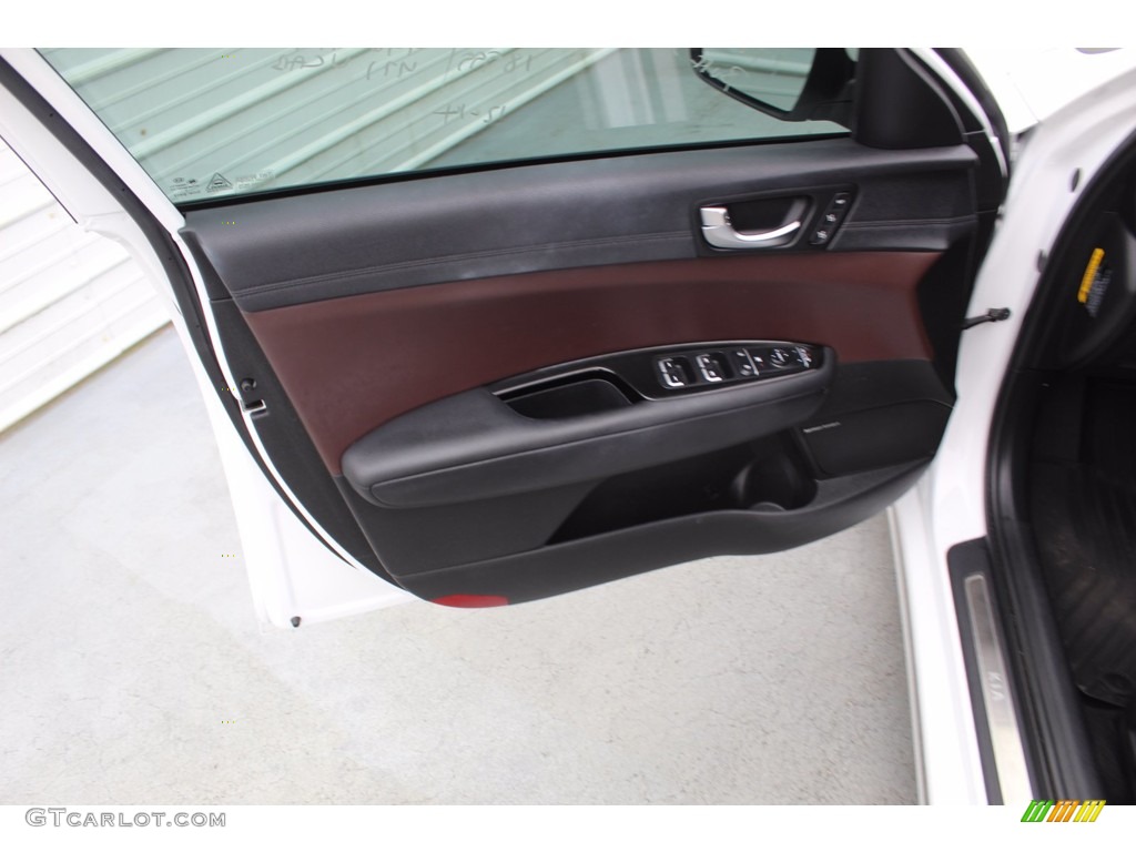 2016 Kia Optima SX Limited Aubergine Door Panel Photo #140522254