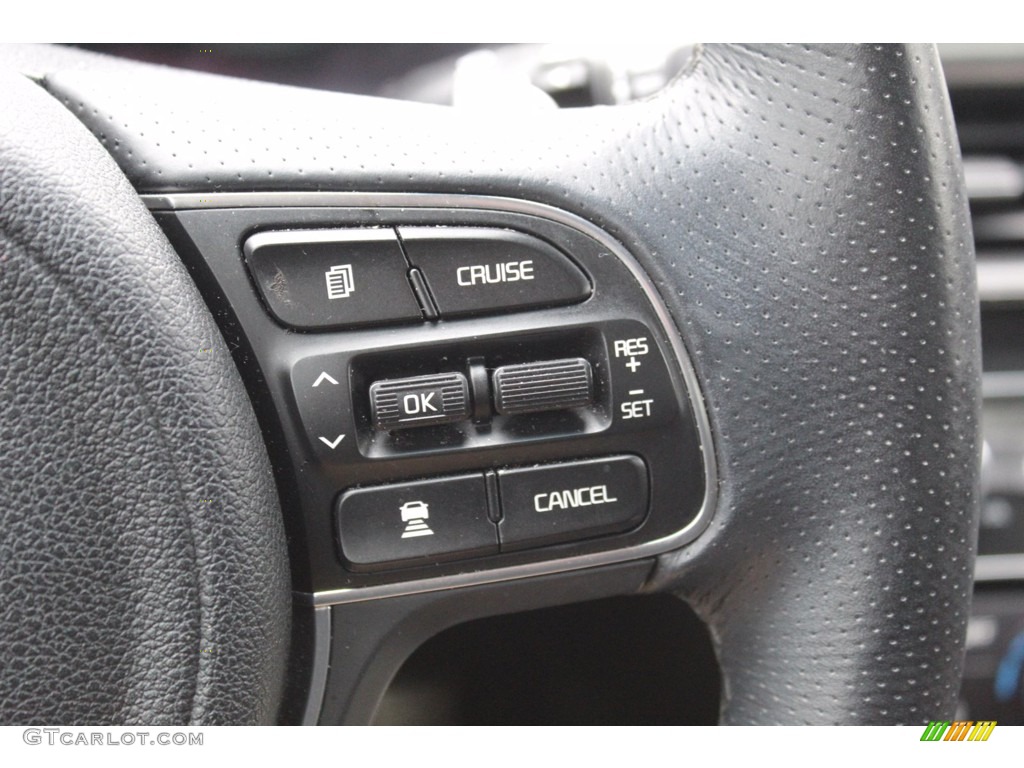 2016 Kia Optima SX Limited Aubergine Steering Wheel Photo #140522308