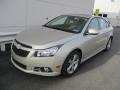 Champagne Silver Metallic 2013 Chevrolet Cruze LT Exterior