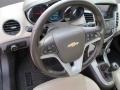 Cocoa/Light Neutral 2013 Chevrolet Cruze LT Steering Wheel