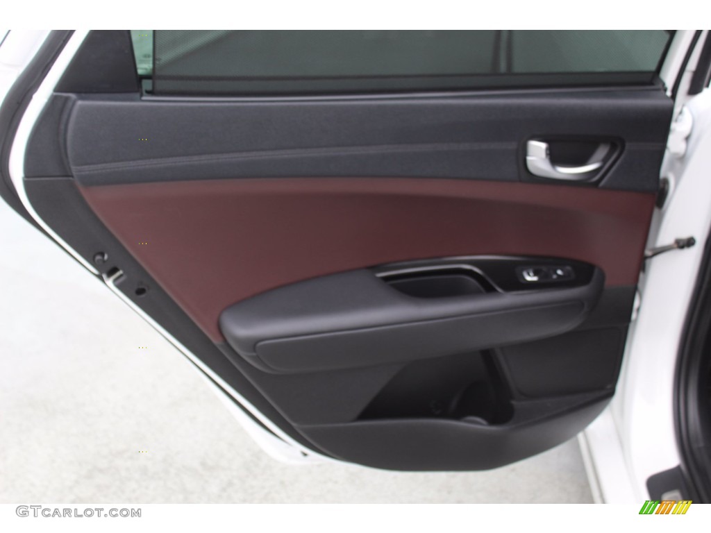 2016 Kia Optima SX Limited Aubergine Door Panel Photo #140522458