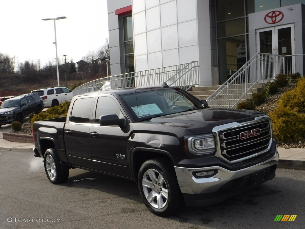 2016 Sierra 1500 SLE Crew Cab - Iridium Metallic / Jet Black photo #1