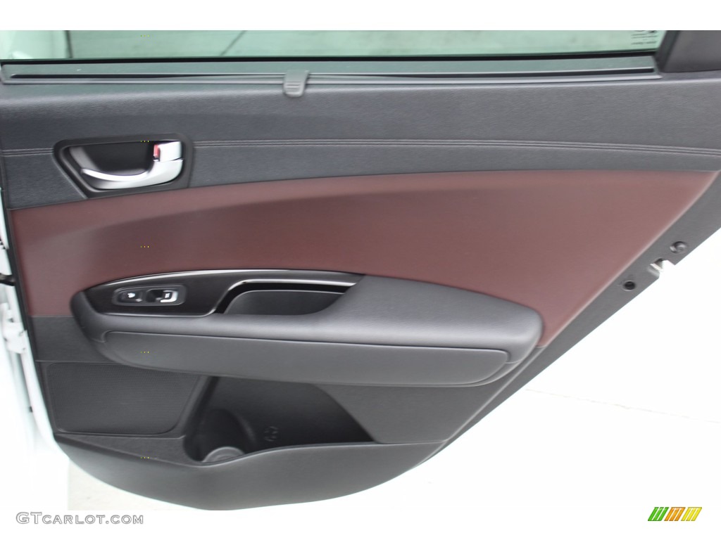 2016 Kia Optima SX Limited Aubergine Door Panel Photo #140522569
