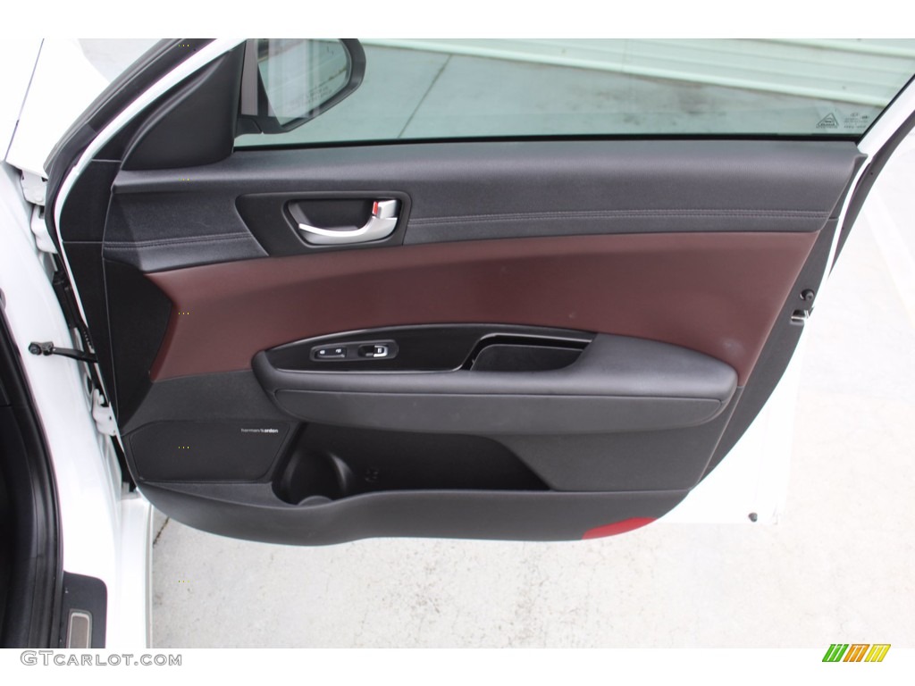 2016 Kia Optima SX Limited Aubergine Door Panel Photo #140522608