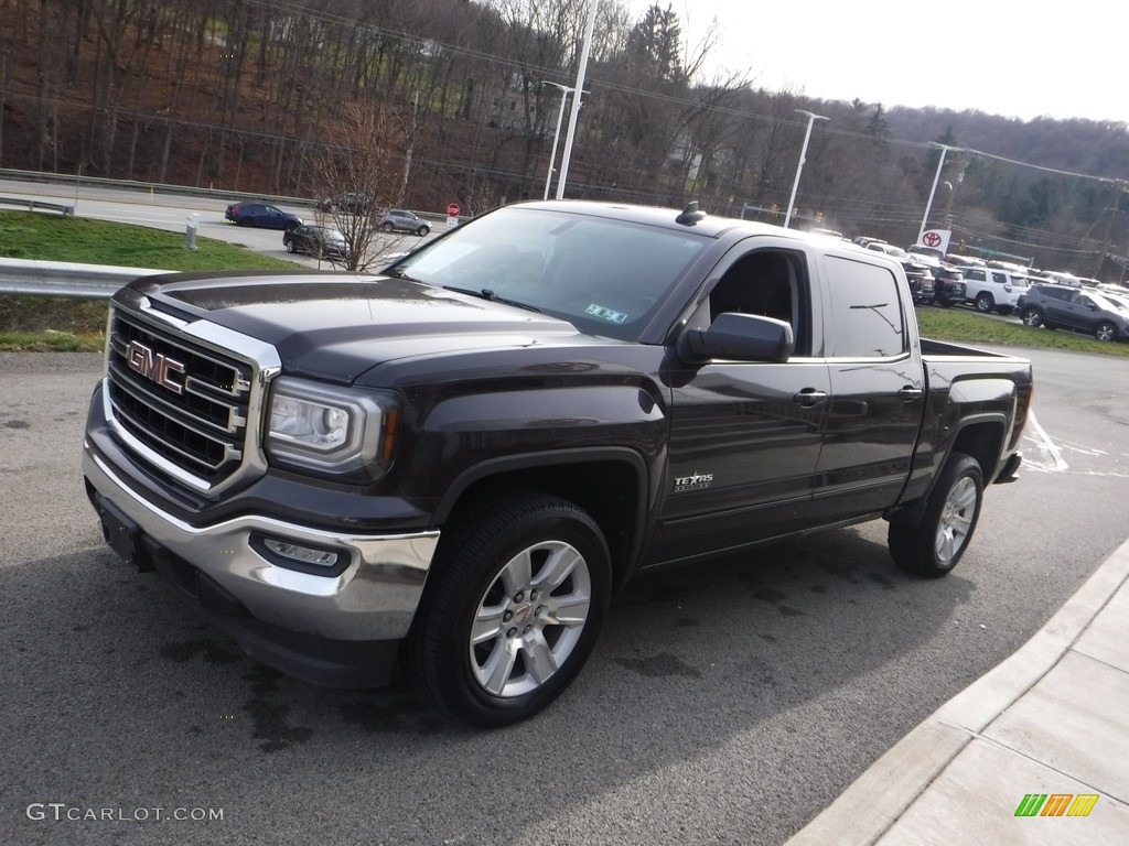 2016 Sierra 1500 SLE Crew Cab - Iridium Metallic / Jet Black photo #9
