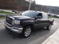 2016 Iridium Metallic GMC Sierra 1500 SLE Crew Cab  photo #9