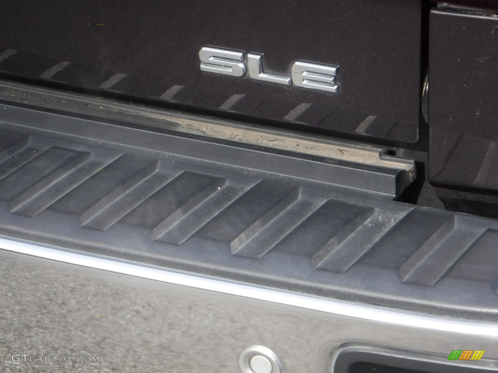 2016 Sierra 1500 SLE Crew Cab - Iridium Metallic / Jet Black photo #13