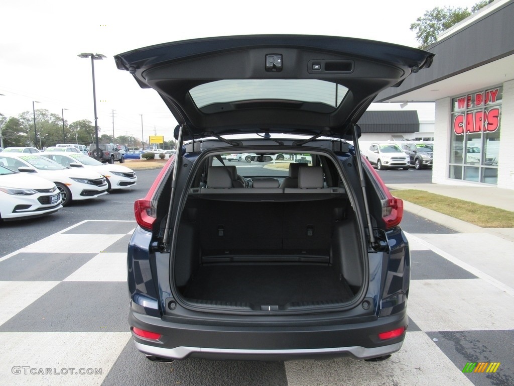 2020 CR-V Touring - Obsidian Blue Pearl / Gray photo #5