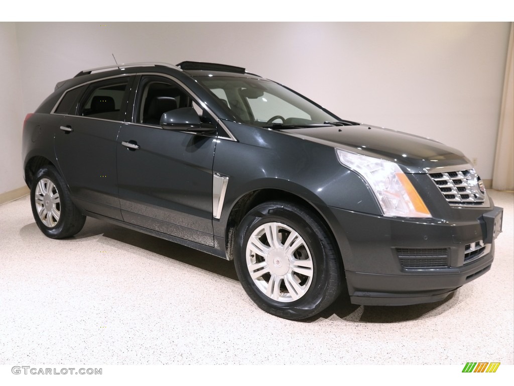 2014 SRX Luxury - Graphite Metallic / Ebony/Ebony photo #1