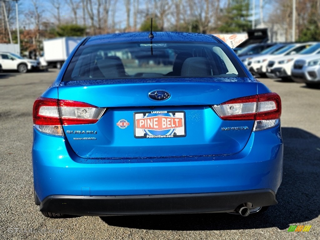 2021 Impreza Sedan - Ocean Blue Pearl / Black photo #5