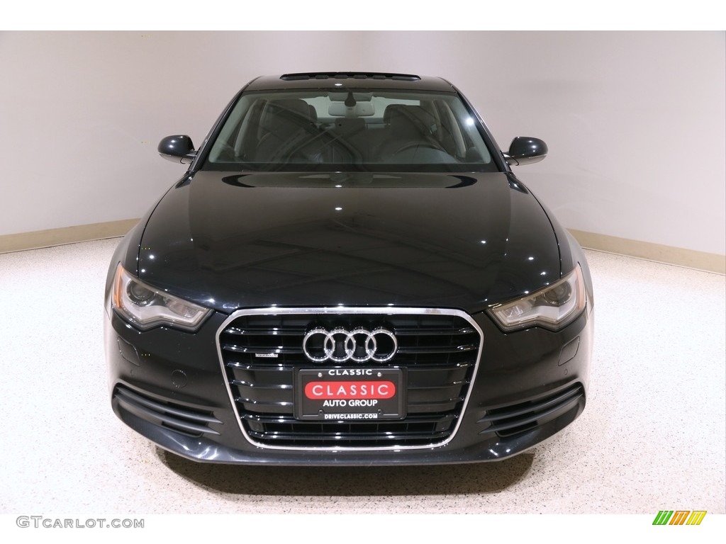 2014 A6 3.0T quattro Sedan - Brilliant Black / Black photo #2