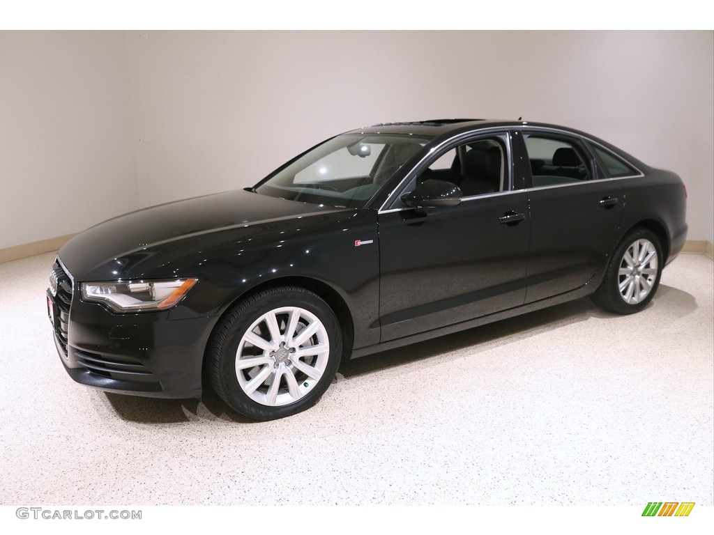 2014 A6 3.0T quattro Sedan - Brilliant Black / Black photo #3
