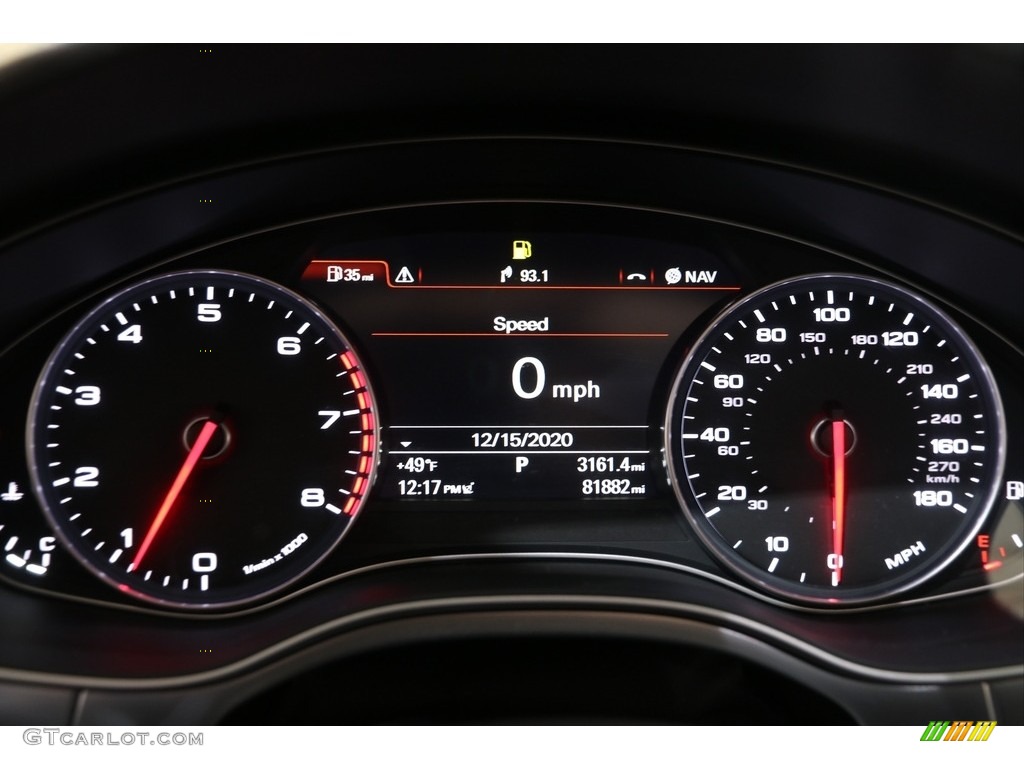 2014 A6 3.0T quattro Sedan - Brilliant Black / Black photo #12