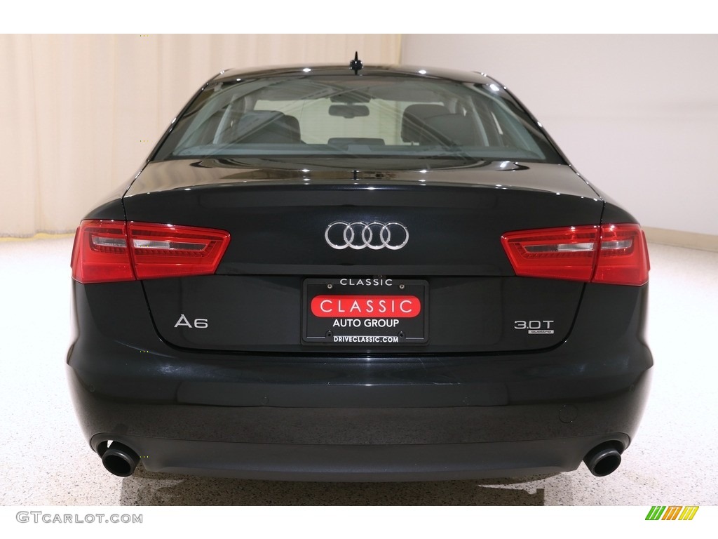 2014 A6 3.0T quattro Sedan - Brilliant Black / Black photo #39