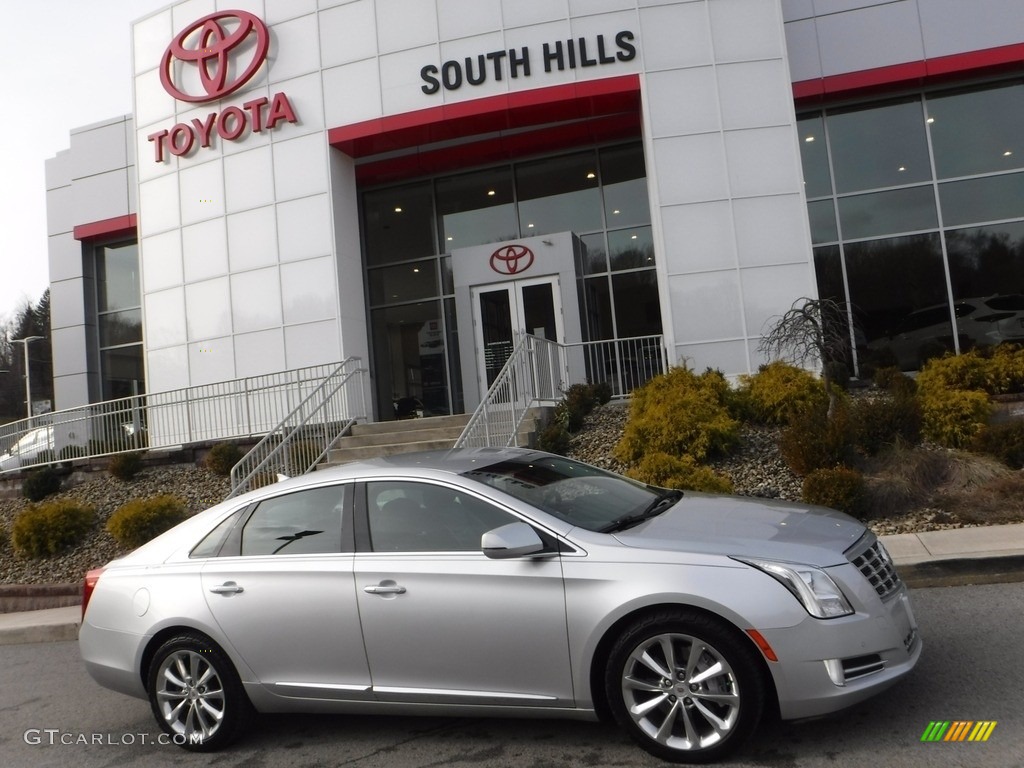 2013 XTS Luxury AWD - Radiant Silver Metallic / Shale/Cocoa photo #2