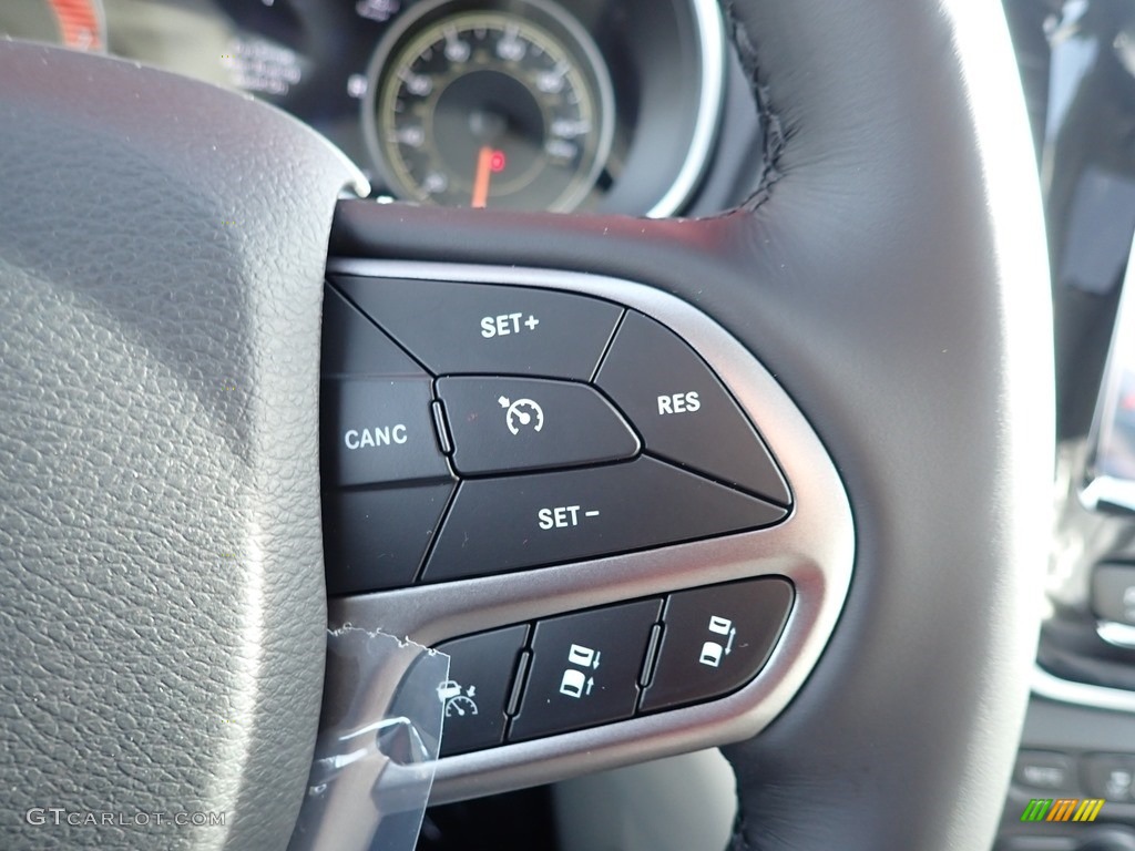 2021 Jeep Cherokee Limited 4x4 Ski Gray/Black Steering Wheel Photo #140524990