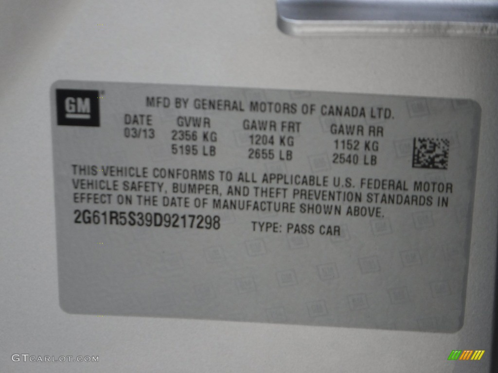 2013 XTS Luxury AWD - Radiant Silver Metallic / Shale/Cocoa photo #27