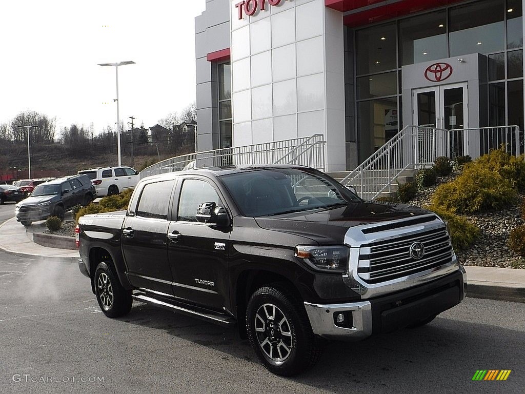 2020 Tundra Limited CrewMax 4x4 - Smoked Mesquite / Black photo #1