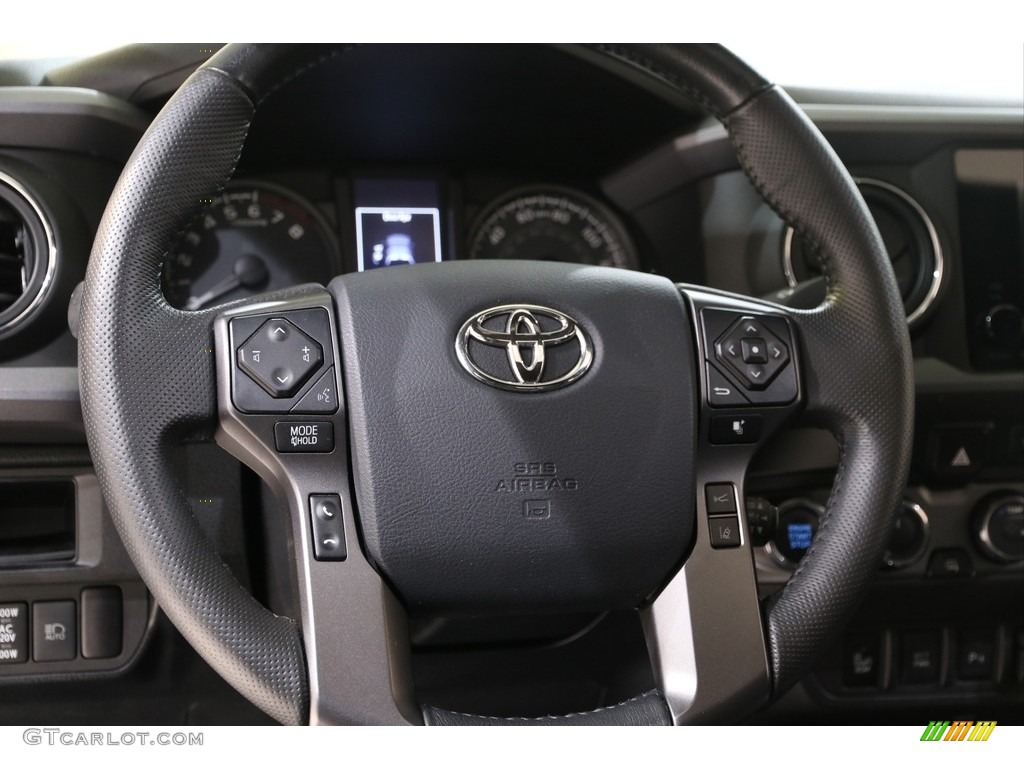 2019 Tacoma TRD Sport Double Cab 4x4 - Cement Gray / Black photo #7
