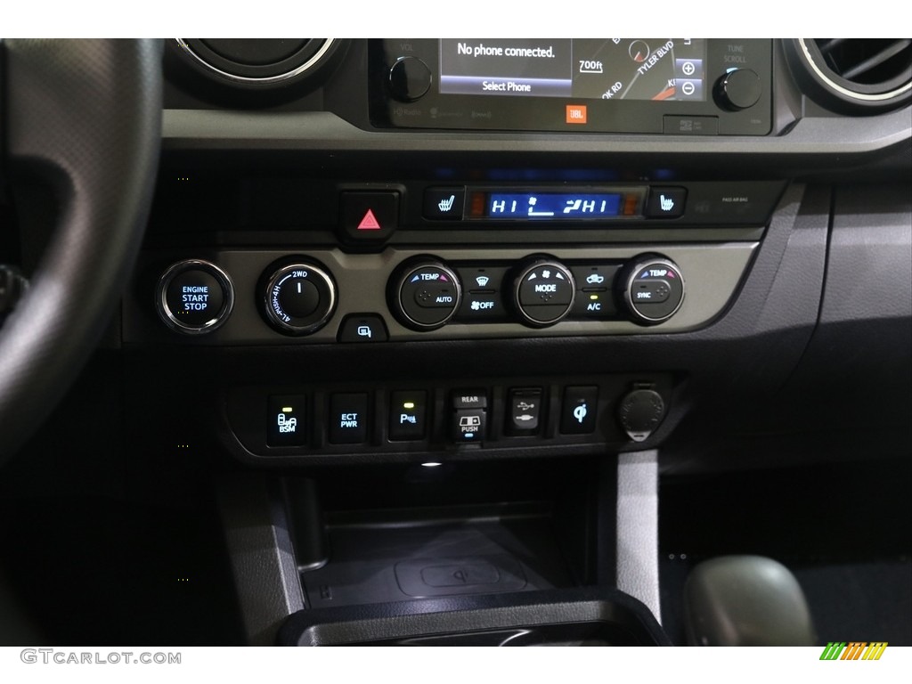 2019 Tacoma TRD Sport Double Cab 4x4 - Cement Gray / Black photo #14