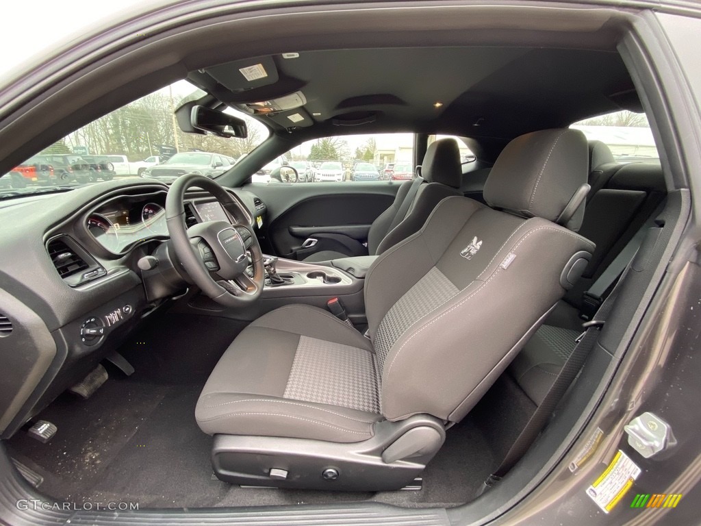 Black Interior 2021 Dodge Challenger R/T Scat Pack Photo #140526334